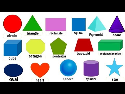 shapes | shapes name | name of shapes | shapes for kids |Geometry | Geometric shapes | Basic Shapes