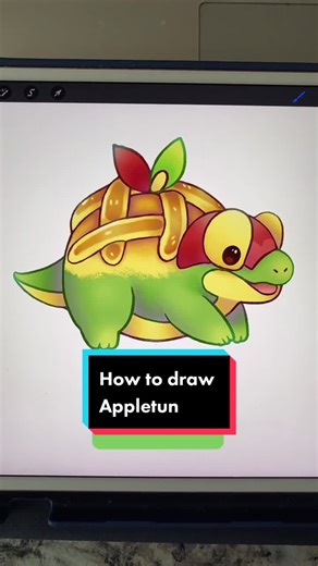 Drawing Cute Appletun Tutorial