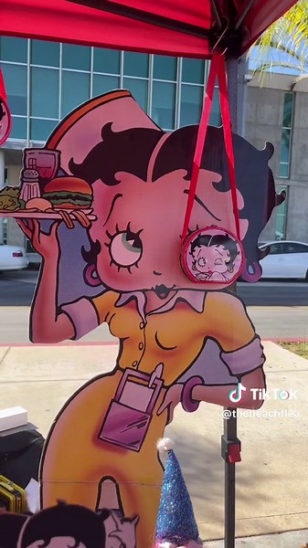 Betty Boop Beach Flea Market in Long Beach