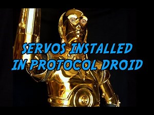 C3PO Droid Robot Automation Demonstration
