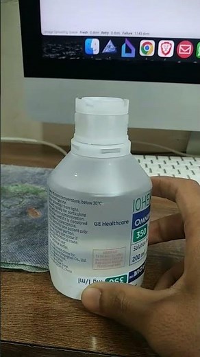 Omnipaque Iohexol Injection, Contrast media in Radiology 😌 #radiology #ct_scan