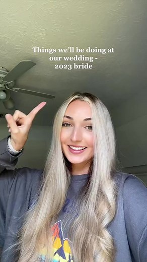 2023 brides put your hands up! 💕Credit to @kaylenneu on TikTok! ✨#wedding #weddingreels #weddingideas #weddinginspo #2023bride #2013wedding #weddingexit #weddingtips #firstlook | Nearlywed