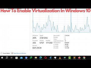 How To Enable Virtualization In Windows 10 In Bios On HP Laptop