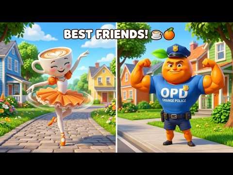 The Cappuccino Ballerina’s Journey A Tale of Friendship and Fun 3D Animation