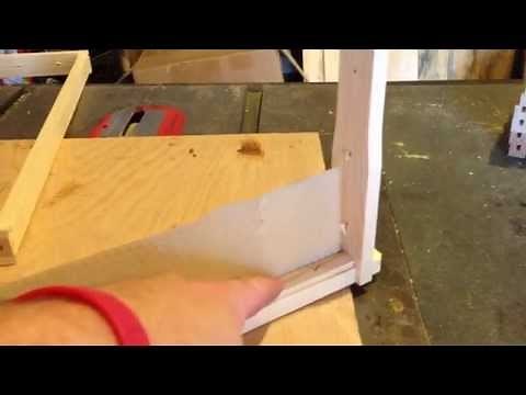 Install Pure Beeswax Foundation in a Wedge Top Frame