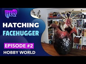 Alien Egg, Hatching Facehugger [3D Printed, Full Size] - EP2 [Finishing the Project]