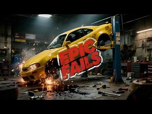 Mechanic apprentice fails Extreme Idiots at work compilation #15