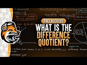 What Is The Difference Quotient?
