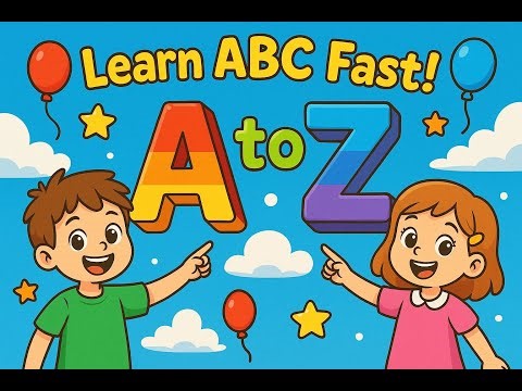 Learn English Alphabet for Kids | A to Z with Fun Animation | Little World