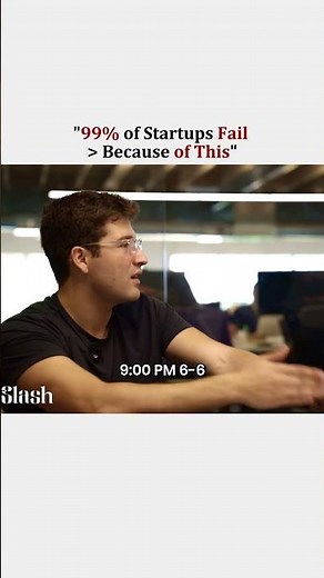“99% of Startups Fail Because of This”. ‪@SlashFinancial‬