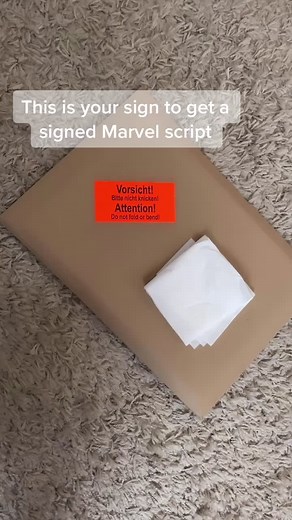 Go for it!!! #marvelscript #mcu #mcuscript #avengersendgame #avengersendgamescript #signedscript