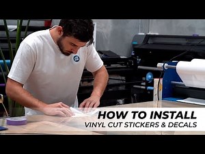 D&A Instructional: How To Install Vinyl Cut Stickers & Decals