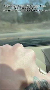 Car Auction Online - Virtual Test Drive 2009 FORD ESCAPE XLT 1FMCU93719KC58233 Twin Cities Auctions