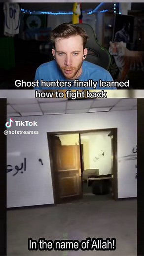 Ghost vs hunter is matchup of the decade… #fyp #reaction #horror | arabs vs ghosts