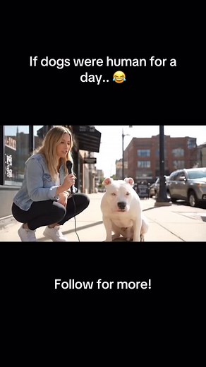 31K views · 3.2K reactions | The funniest dog interviews: swapping places with humans edition.  #fyp #dog #doginterview #viral #dogsofìnstagram | Lex Scoop | Facebook