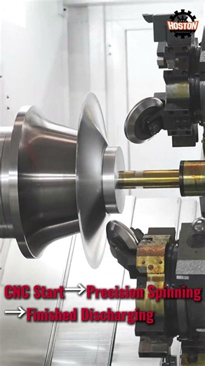 One-Time Forming: CNC Metal Spinning Machine WLH-DRS850 in Action! #metalspinning #machinery