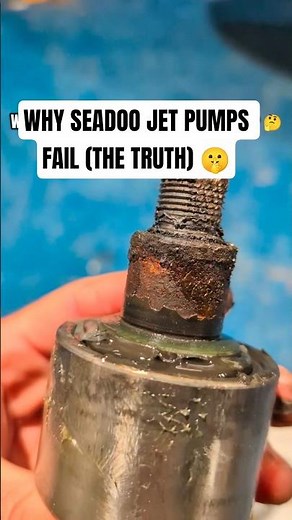 Why Sea-Doo Jet Pumps REALLY Fail (The Fix) 🛑 #seadoo #seadoolife #jetskis #pwc #ocmd #jetskilife