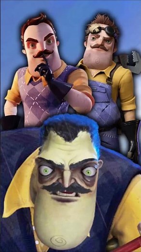 NEIGHBOR'S EVOLUTION COMPARISON (all versions) - Hello Neighbor 3 🏠