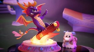 F4F showcases their Spyro: Year of the Dragon "Spyro Skateboard" Definitive Edition Statue