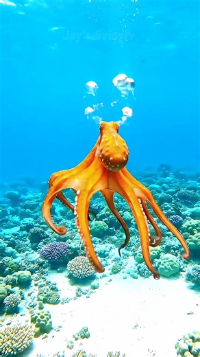 Friendly octopus says hello! #octopus #diving #jaysdivingtv #explorepage #fyp #reels #naturelover #underwater | Jay’s Diving Tv