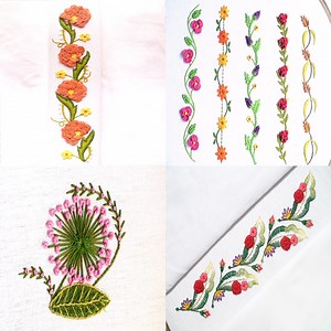 Hand Embroidery Designs on Reels