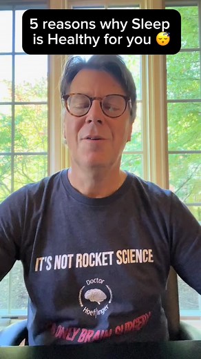 Five major reasons why sleep is important for optimal brain and body health and wellbeing | Dr. Brian Hoeflinger, MD