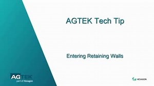 💡 Tech Tip – Retaining Walls Retaining walls are common on many site work projects. In this Tech Tip we explain how to enter retaining walls into AGTEK including how to show the wall in 3D view. #construction #civilengineering #dirtsimple | AGTEK Development