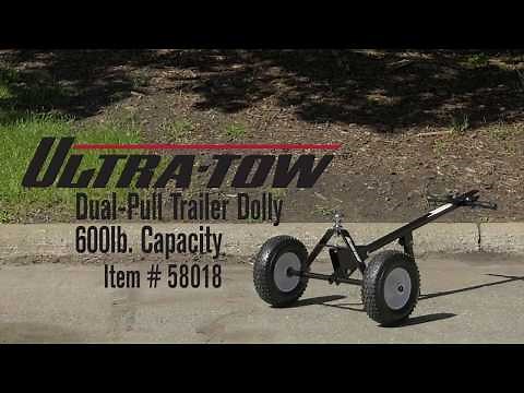 Ultra-Tow Dual-Pull Trailer Dolly 600-Lb. Capacity
