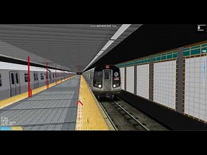 OpenBVE New R143 L Train Arriving & Terminating at 8th Avenue