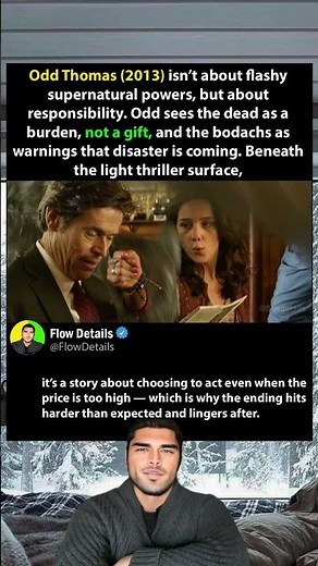 Odd Thomas: a quiet story about responsibility, sacrifice, and why the ending hurts.