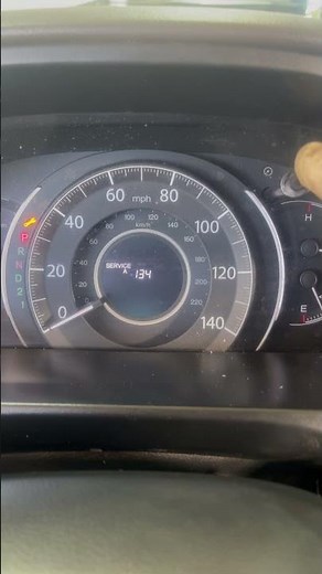 Honda Service A 134 Reset Procedure #preventivemaintenance