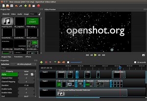 Use openshot video editor