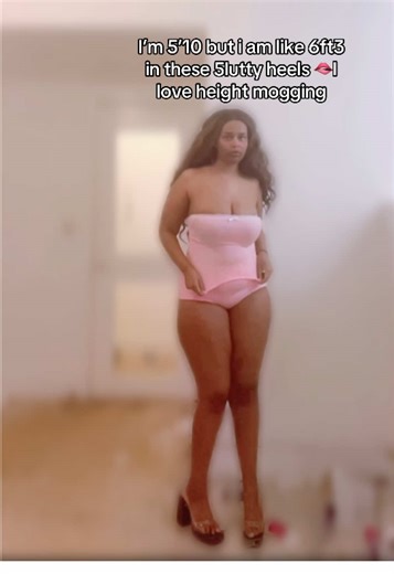 I lost so much weight #heels #6inchheels #tall #platformheels #heightmogged