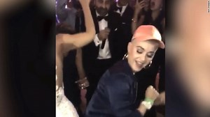 VIDEO: Katy Perry's epic wedding crash