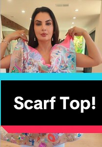 How to Make a Scarf Top: Easy Hermes-Style Tutorial
