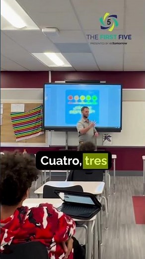 First Five Spanish Live in Action – Check-In Activity