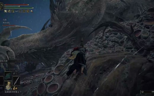 【艾尔登法环】新发现！桂奥尔龙墓巨白龙最新进展，治愈白龙起身，有关未知结局的一点线索。