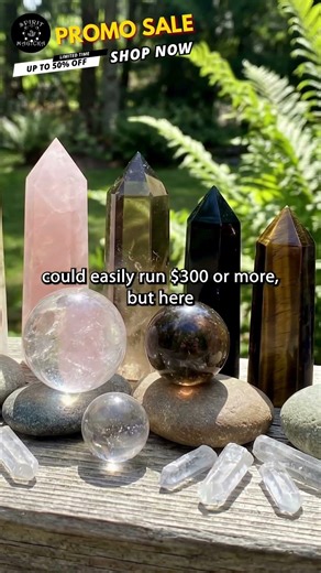 The 45 Crystal Collector Bundle On Sale Today!