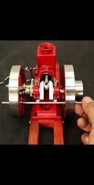 How This Tiny 100-Year-Old Engine Design Works.#enginemodel #classicengine