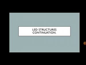 Edge emitting LED(EELED) ,super luminescent LED(SLED),LED characteristics.15/10/2020