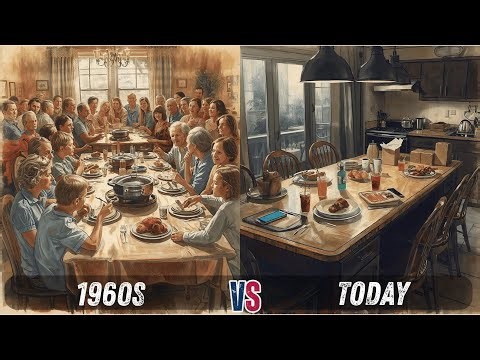Sunday Dinner: 1960s vs Today — When Families Never Missed Sunday Dinner (What Happened?)
