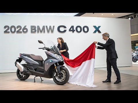 The new BMW C 400 X 2026 – Complete test & test drive!