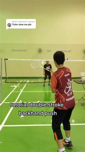 Tutorial Double Stroke: Backhand Push