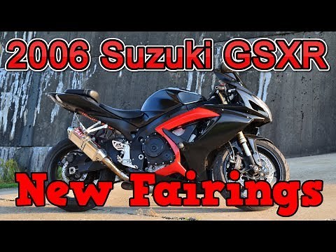 2006 Suzuki GSXR - Installing New Fairings