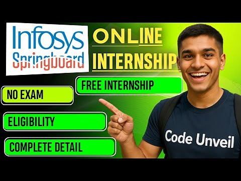 infosys springboard internship 6.0 2025