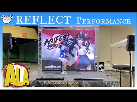 Gawr Gura Reflect Cosplay Dance Performance at Anime Los Angeles [Original Choreography]