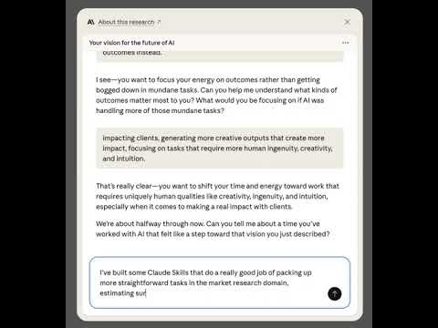 First look at the New Claude Interviewer by Anthropic