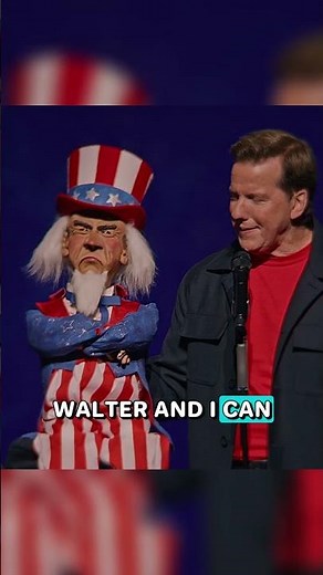 Walter's Abraham Lincoln Joke Had the Crowd Crying 😂 #jeffdunham #comedy #shorts