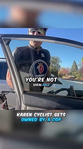 20K views · 28 reactions | Blocked Traffic Screaming at Drivers… but when the cop showed up, this “Male Karen” cyclist quickly… See more | Cops Pro | Facebook
