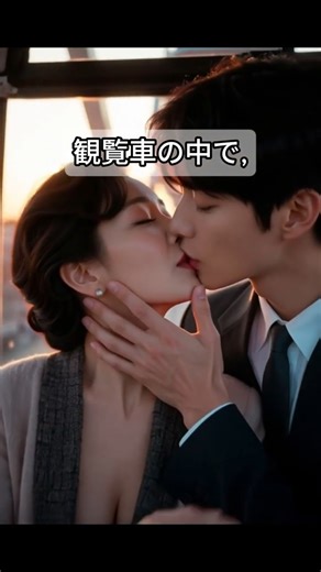 観覧車の中で、キスしてしまった